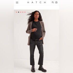 Hatch - The Crop Maternity Jean